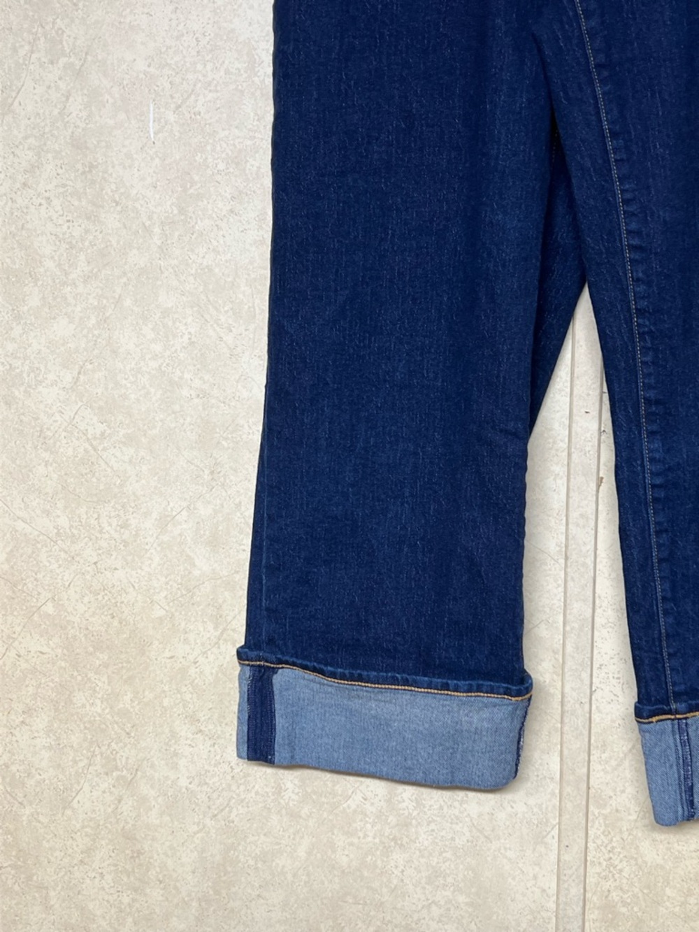 Talbots straight ankle cuff jeans in Warren wash 2025 wide leg - Picture 8 of 12